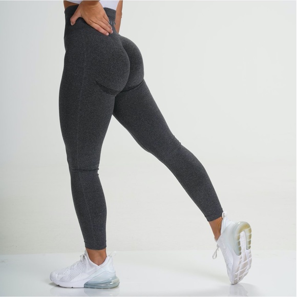 NVGTV Black Speckled Seamless Leggings - Picture 1 of 1